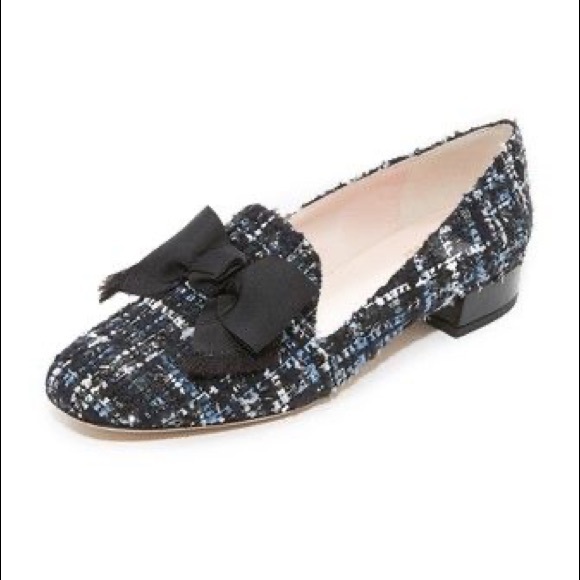 Kate Spade Gino Tweed flats 9.5 - Picture 3 of 9